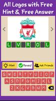 Football Clubs Logo Quiz ảnh chụp màn hình 1