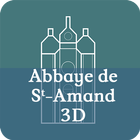 Abbaye de Saint-Amand 3D icône