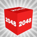 2048 3d : Cube Merge Game icono