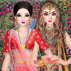 印度婚禮時尚 裝扮遊戲 圖標