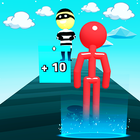 Tall Man Run : 3D Runner Game آئیکن