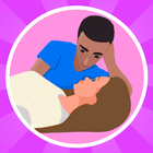 Couple Puppet 3D أيقونة