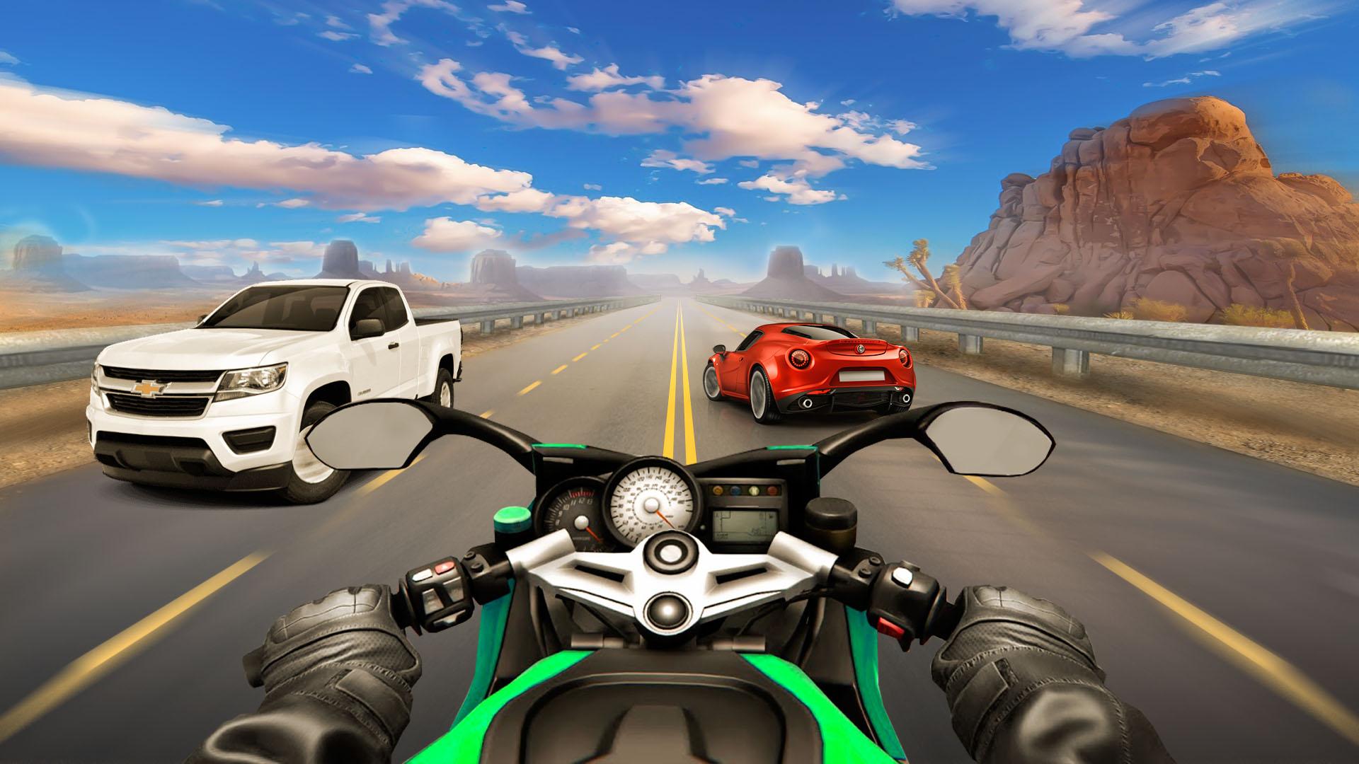 Игра Traffic Racer Moto