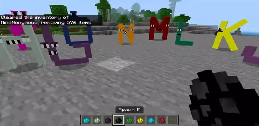 F alphabet lore Minecraft Mob Skin