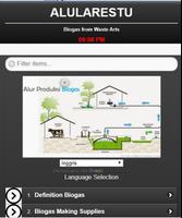 biogas from various wastes poster