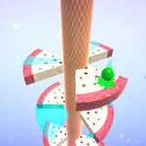 ice cream helix Jump 3D biểu tượng