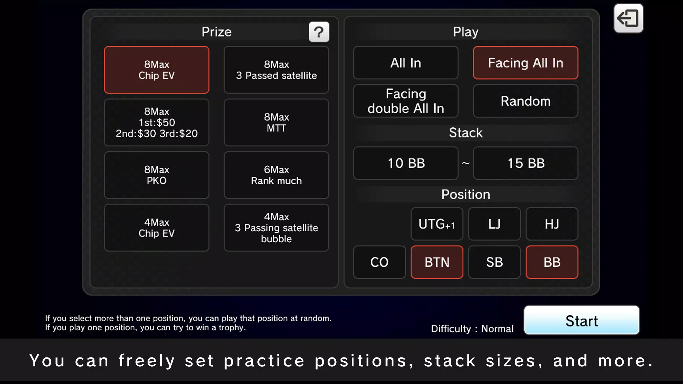 Poker Tournament Trainer