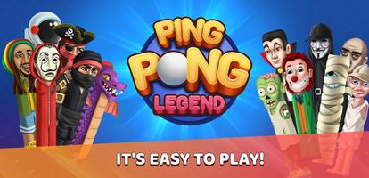 Ping Pong Légende - PvP Temps  Affiche
