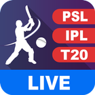 Icona partita live di cricket TV e punteggio live