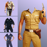 Police Photo Suit Editor icône