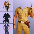 Police Photo Suit Editor-icoon