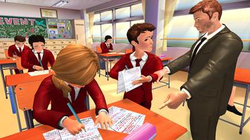 School Boy Simulator 3D screenshot 1
