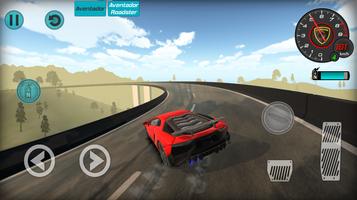 Aventador Car Simulator ảnh chụp màn hình 1
