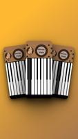 Capybara Piano پوسٹر