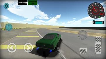 Simulateur de voiture Mustang capture d'écran 3