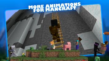 Mods Animations for Minecraft poster