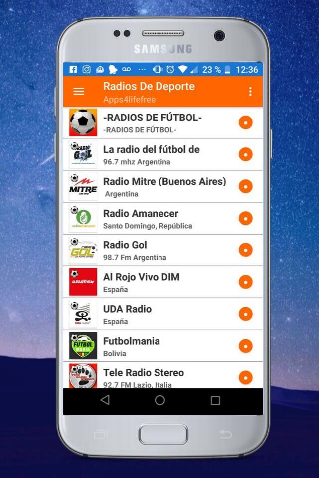 Radios de Deporte for Android - APK Download