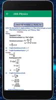 10th Physics Numericals captura de pantalla 2