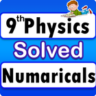9th Physics Numericals Solved icône