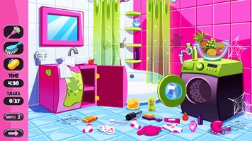 Little Princess House Cleaning Girls Games 2020 capture d'écran 3