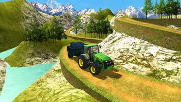 Offroad Tractor Cargo 2019: Tractor Farming Game اسکرین شاٹ 1