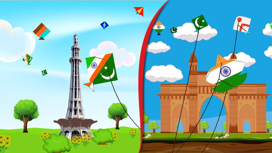 India Vs Pakistan Patangbazi : kite flying games APK pour Android  Télécharger