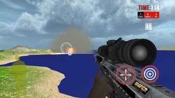 Mountain Combat PVP Sniper 3D اسکرین شاٹ 2
