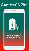 Ultra Fast Charger 10X Plakat