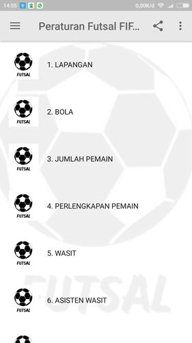 Peraturan Futsal Terbaru For Android Apk Download