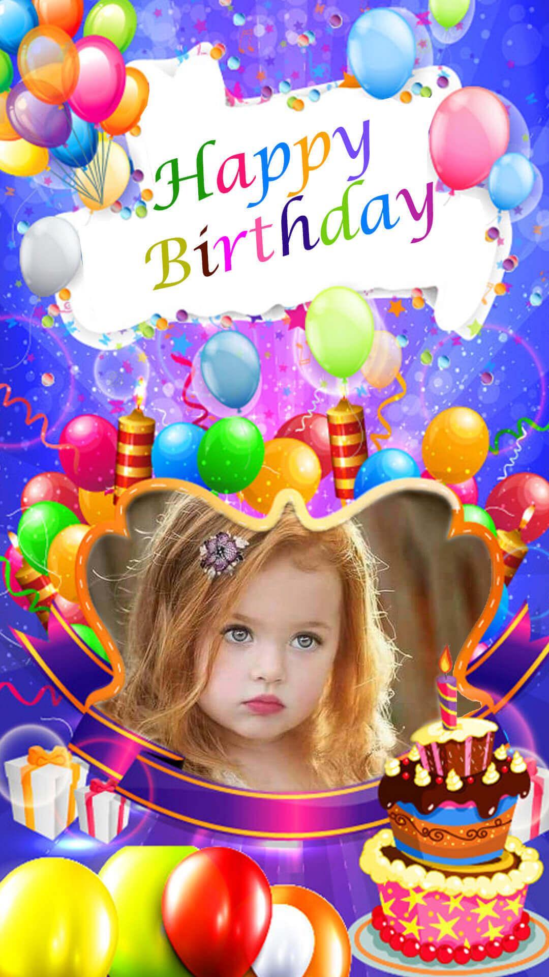 Photo Editing Happy Birthday Photo Frame App