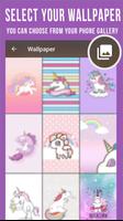 Unicorn Kawaii Pony Wallpaper  capture d'écran 2