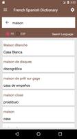 French Spanish Dictionary ảnh chụp màn hình 1
