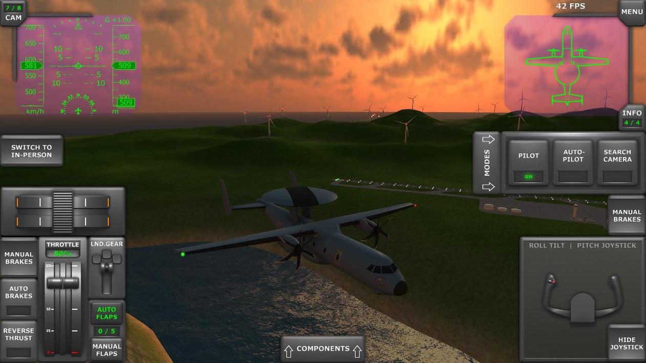 Turboprop Flight Simulator ภาพหน้าจอ 5