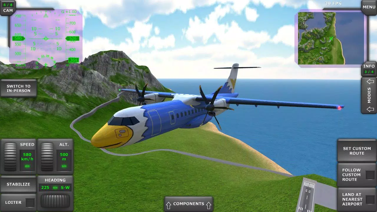 Boeing Survival Jogo de simulador de vôo de avião 3D realista versão móvel  andróide iOS-TapTap