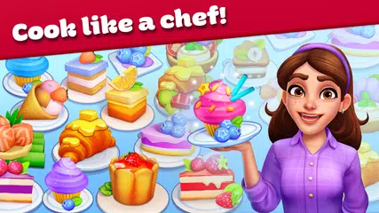 Descargar XAPK de Cooking Stories: Fun cafe game