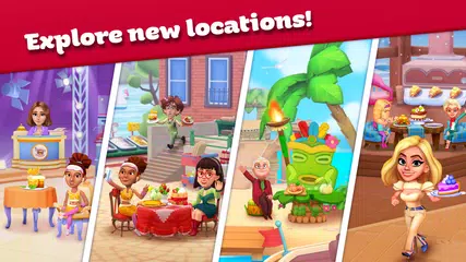 Descargar XAPK de Cooking Stories: Fun cafe game