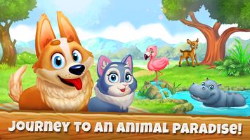 Animal Tales: Fun Match 3 Game تصوير الشاشة 3