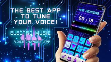 Electro Music Voice Changer পোস্টার