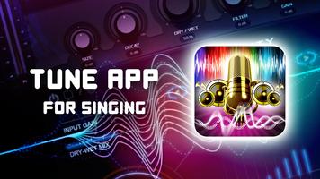 Tune App Zum Singen Plakat