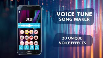 Voice Tune Maker Van Het Nummer-poster