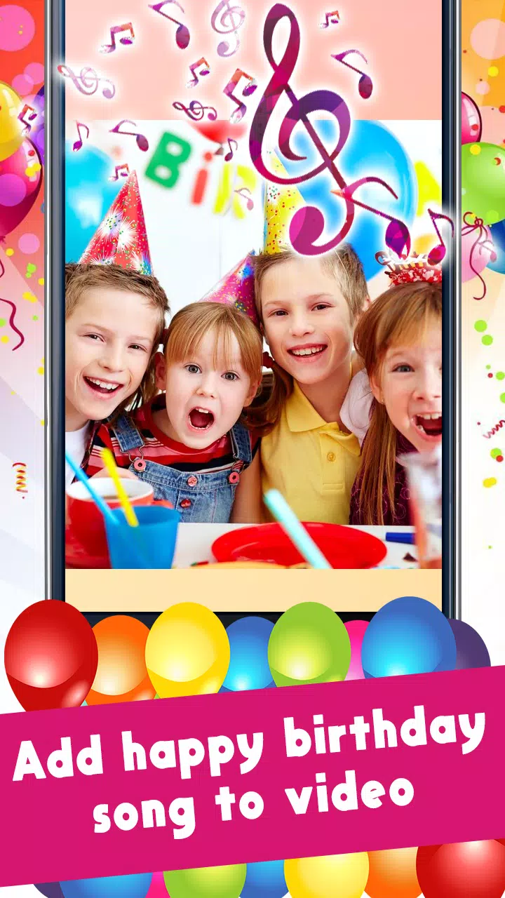 Bon Anniversaire Video Musique Et Photos Pour Android Telechargez L Apk
