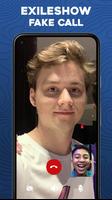 Exileshow Fake Video Call الملصق