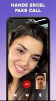 Hande Ercel Fake Video Call Plakat