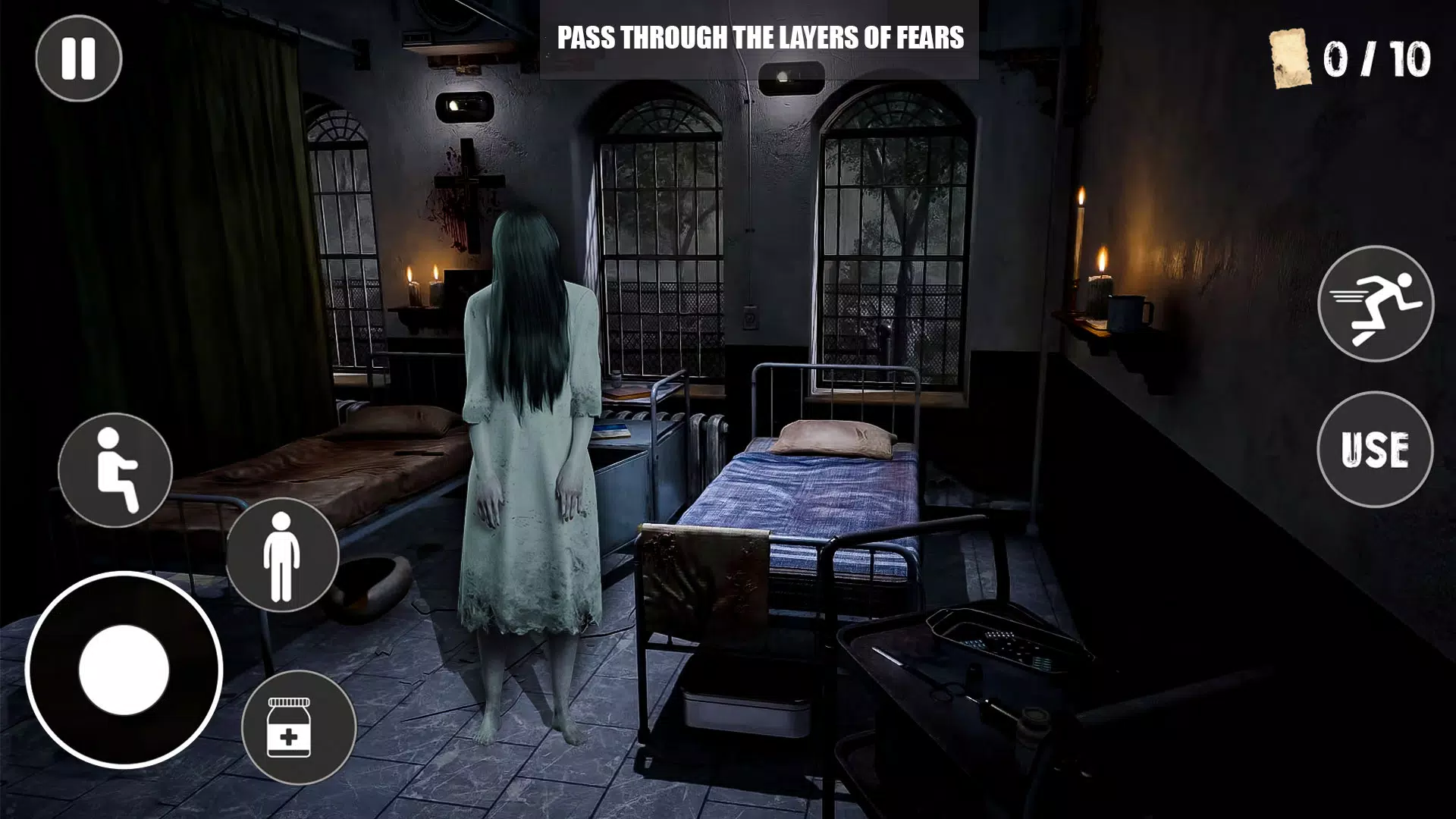 Jogo de terror assustador Escape Room versão móvel andróide iOS