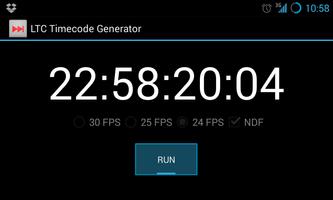 LTC Timecode Generator Free পোস্টার