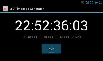 LTC Timecode Generator Free স্ক্রিনশট 1