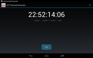 2 Schermata LTC Timecode Generator Free