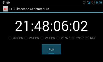 LTC Timecode Generator Pro Affiche