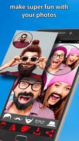 Man Hair Mustache Style & Glasses Boy Photo Editor-poster