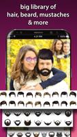 Man Hair Mustache Style & Glasses Boy Photo Editor screenshot 2